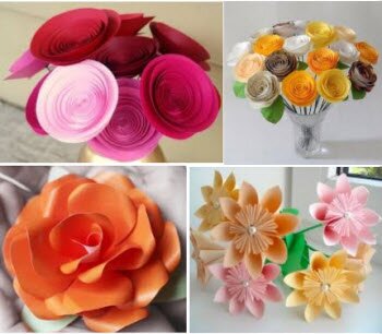 Как сделать цветок своими ные поделки, букеты цветов: фото и видео